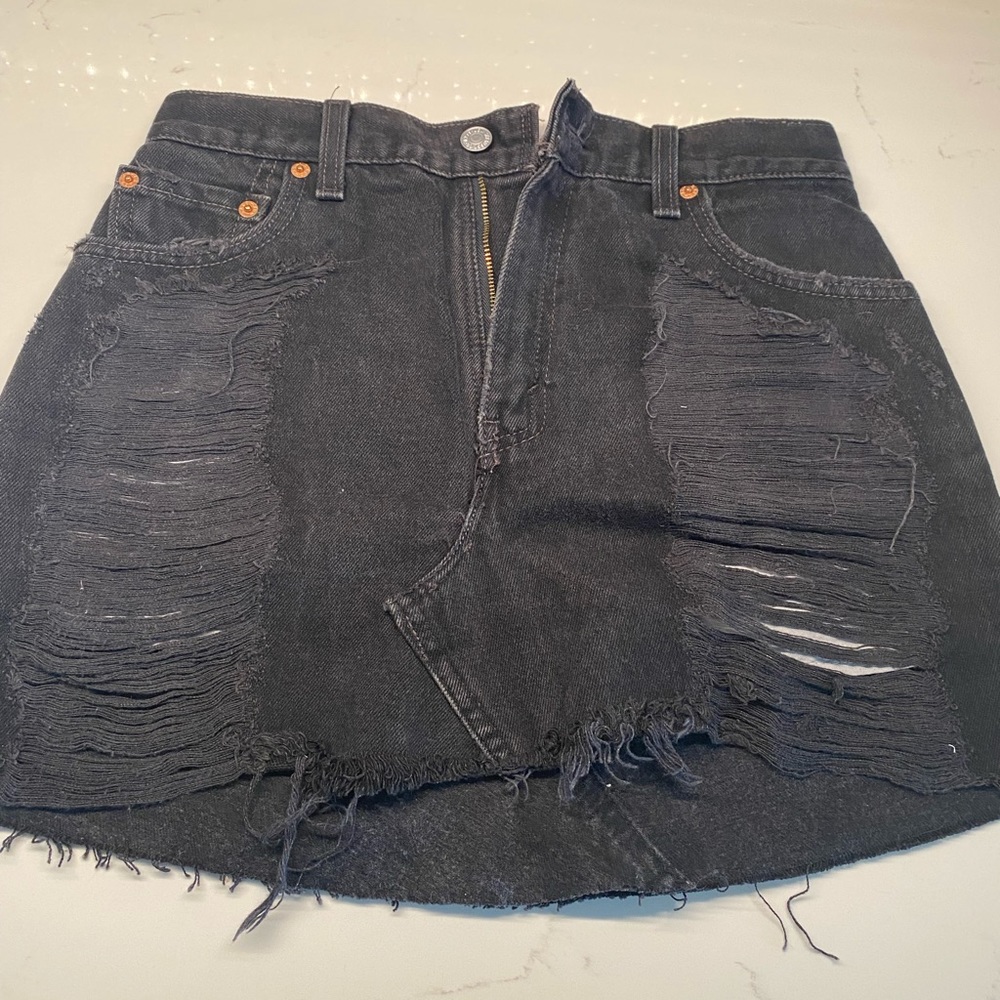 LF One of a Kind Denim Skirt